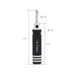 Stainless Steel Ball Link Reaming Screwdriver - Black - Φ4.7